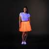 A Leading Role Adult Short Orange Skirt Glow - Skirts - 1 - thumbnail