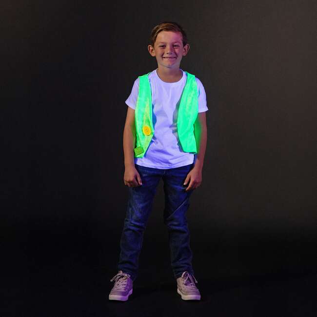 A Leading Role Green Glow Vest - Vests - 2