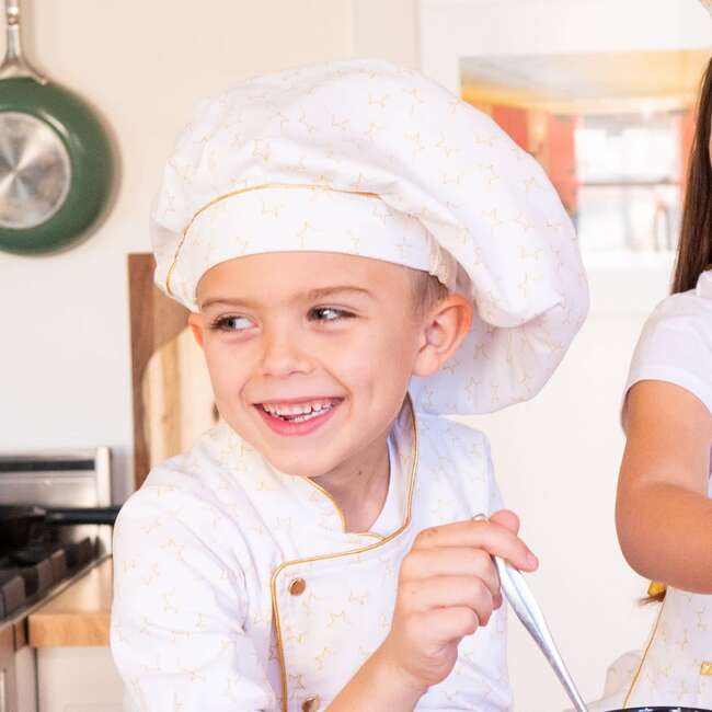 A Leading Role Tall Chef Hat Premium Child Dress Up