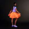 A Leading Role Adult Short Orange Skirt Glow - Skirts - 3