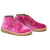 Velvet Shoes, Fuschia - Lace-Ups - 1 - thumbnail