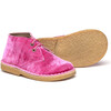 Velvet Shoes, Fuschia - Lace-Ups - 2 - thumbnail