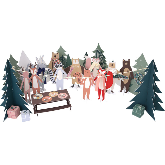 Woodland Paper Play Advent Calendar - Advent Calendars - 1