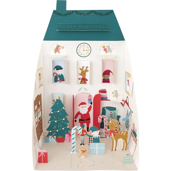 Santa's House Pop Up Advent Calendar