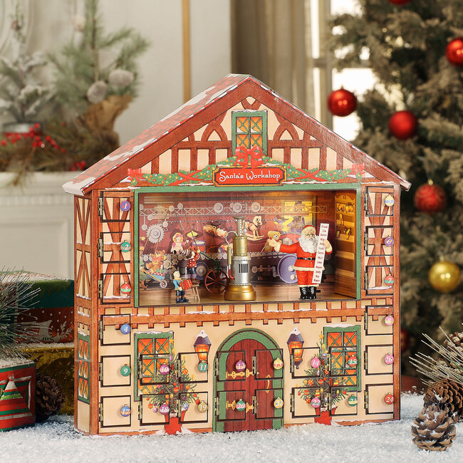 Animated & Musical Santa's Workshop Advent Calendar - Advent Calendars - 2