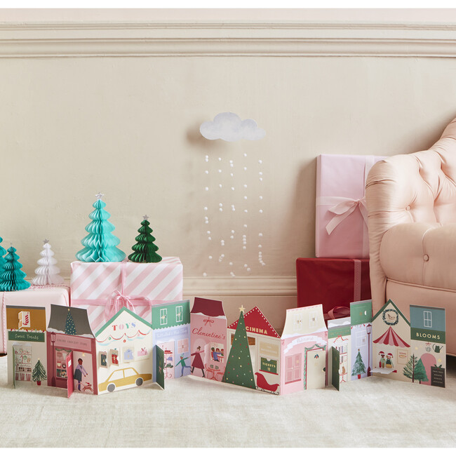 Christmas Street Concertina Advent Calendar