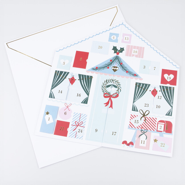 Santa's Cabin Sticker Advent Calendar - Advent Calendars - 3