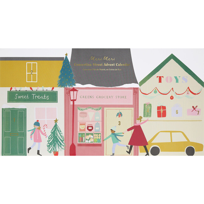 Christmas Street Concertina Advent Calendar - Advent Calendars - 4