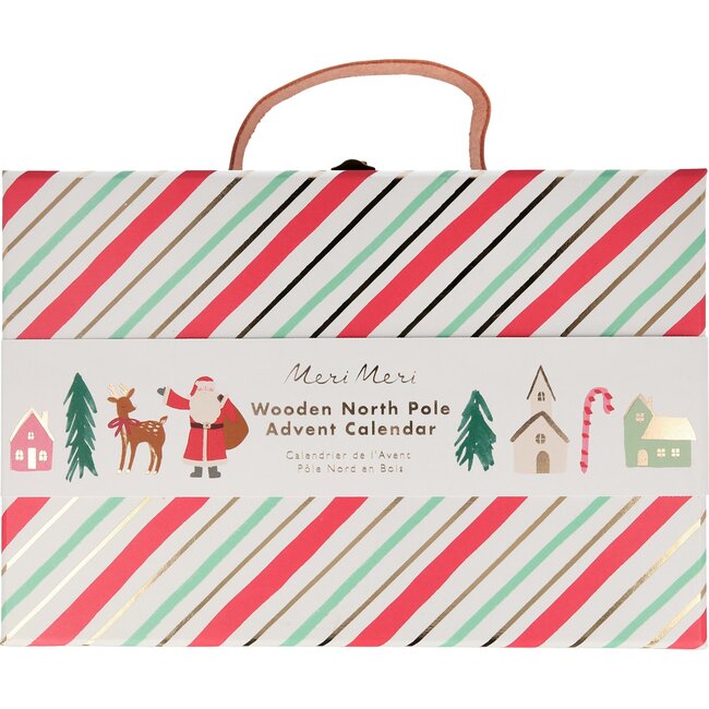 Festive Village Wooden Advent Calendar - Advent Calendars - 8