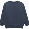 Sebastian Sweatshirt, Navy Marl - Sweatshirts - 2 - thumbnail