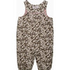 Mitsi Floral Dungarees, Mocha Mitsi - Rompers - 1 - thumbnail
