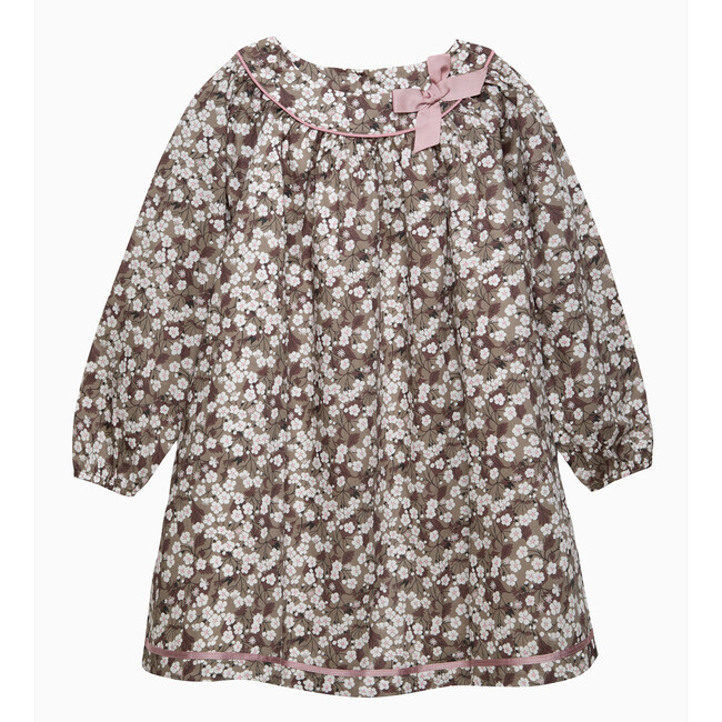 Mitsi  Floral Dress , Mocha Mitsi