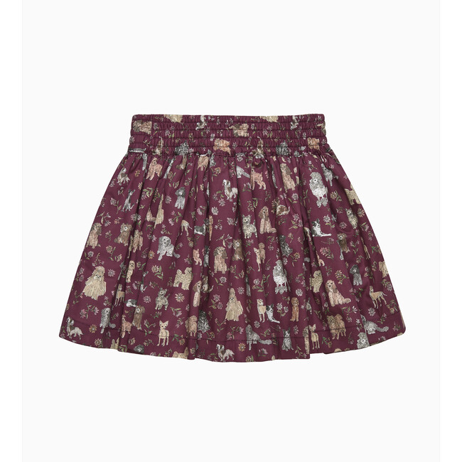 Mal Pals Bow Skirt, Claret Mal Pals