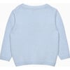 Hollie Hedgehog Jumper, Pale Blue - Sweaters - 2 - thumbnail