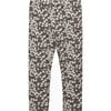 Kids Mitsi Floral Leggings, Mocha Mitsi - Leggings - 2 - thumbnail