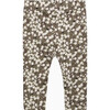 Baby Mitsi Floral Leggings, Mocha Mitsi - Leggings - 2