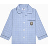 Augustus Lion Pajamas, Denim Check - Pajamas - 3 - thumbnail