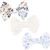 Small Hair Bow Set - Hair Accessories - 1 - thumbnail