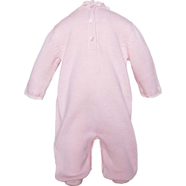 Rosette Knit Footie - Footie Pajamas - 3