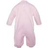 Rosette Knit Footie - Footie Pajamas - 3