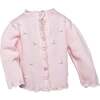 Rosette Knit Cardigan - Cardigans - 2
