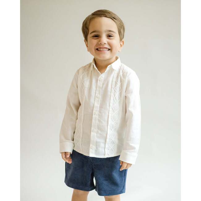 Long Sleeve Guayabera Shirt - Shirts - 4