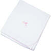 Just Delivered Blanket, Pink Trim - Blankets - 1 - thumbnail