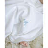 Just Delivered Blanket, Blue Trim - Blankets - 2 - thumbnail