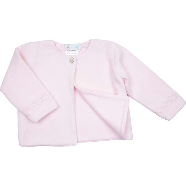 Hand Smocked Layette Set, Pink