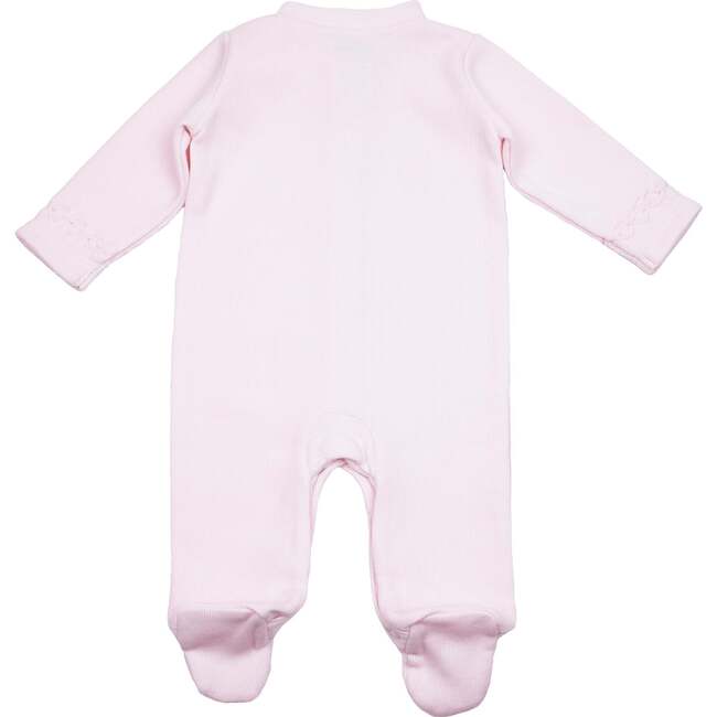 Hand Smocked Footie, Pink - Footie Pajamas - 3