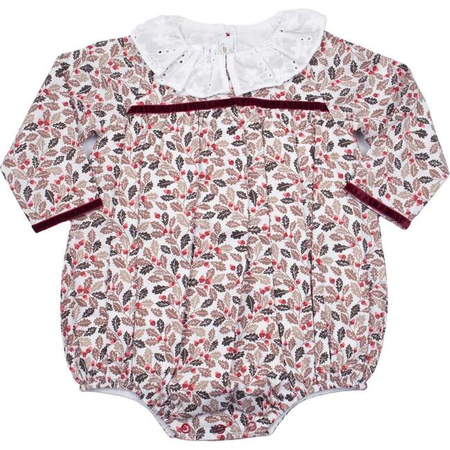 Fall Acorns Bubble Romper