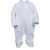 Hand Smocked Footie, Lt.Blue - Footie Pajamas - 2