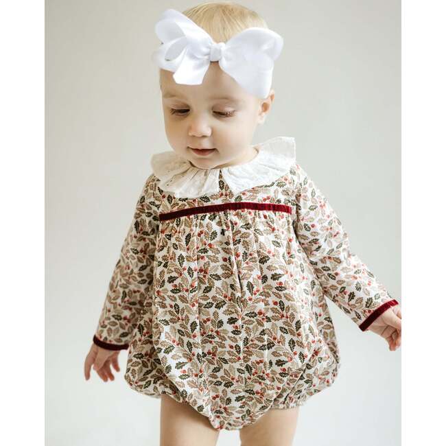 Fall Acorns Bubble Romper