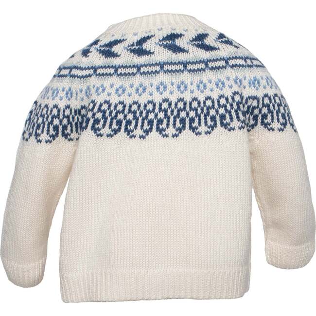 Fair Isle Sweater, Beige