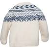 Fair Isle Sweater, Beige - Sweaters - 2