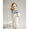 Fair Isle Pant Set, Ivory - Pants - 2 - thumbnail