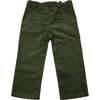 Corduroy Pants, Forest Green - Pants - 2 - thumbnail