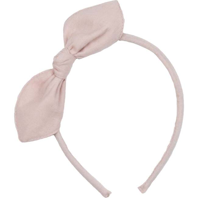 Bow Headband, Dusty Rose