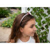 Bow Headband, Dusty Rose - Headbands - 3 - thumbnail