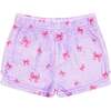 Holiday Bows Lounge Shorts Lavender - Shorts - 1 - thumbnail