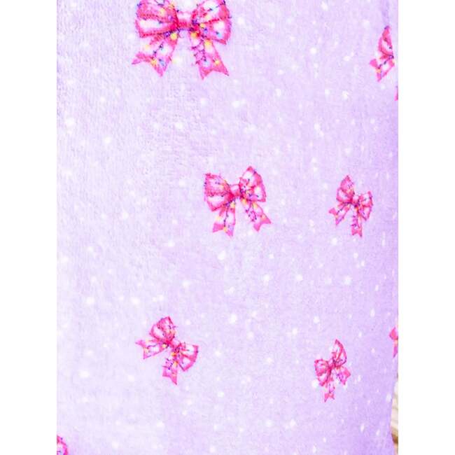 Holiday Bows Lounge Shorts Lavender - Shorts - 2