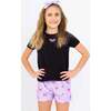 Sequin Bow Short Sleeve Tee Black - T-Shirts - 2 - thumbnail