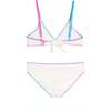 Rani Embroidered Bikini Swimsuit White - Two Pieces - 2 - thumbnail