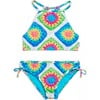 Aolani Printed Two Piece Swimsuit Multicolor - Two Pieces - 1 - thumbnail