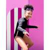 Katinka Long Sleeve Rashguard Swimsuit Black - One Pieces - 2 - thumbnail