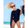 Katinka Long Sleeve Rashguard Swimsuit Black - One Pieces - 5 - thumbnail