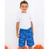 Boy's Sports Plush Lounge Shorts Blue - Shorts - 1 - thumbnail