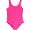 Ester Crinkle One Piece Swimsuit - Fuchsia Fuchsia - One Pieces - 1 - thumbnail