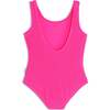 Ester Crinkle One Piece Swimsuit - Fuchsia Fuchsia - One Pieces - 2 - thumbnail