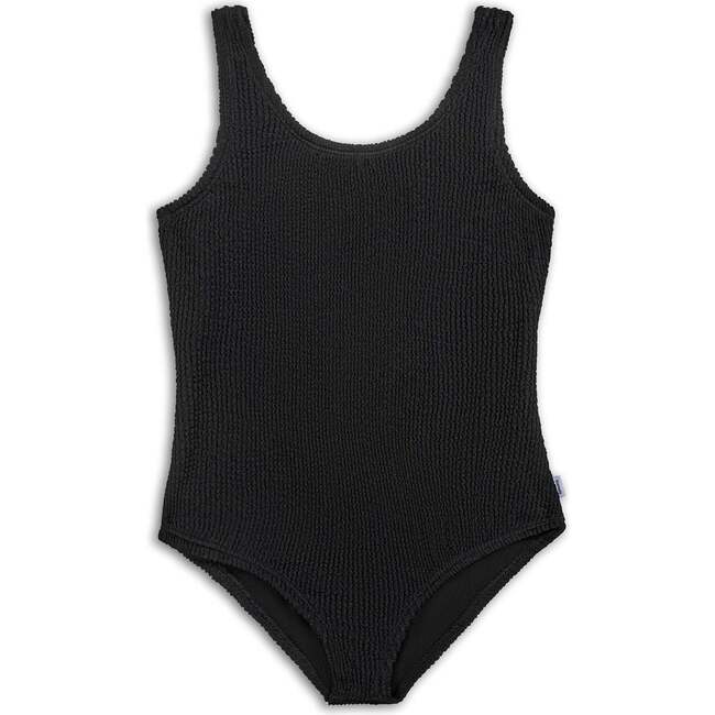 Ester Crinkle One Piece Swimsuit - Black Black